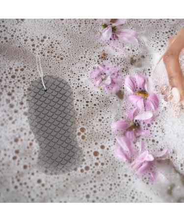 Beaupretty 2pcs Bath Sponge Pouf - Exfoliating Body Scrubber & Travel Shower Gloves | Spa Towel & Cleaning Brush for Luxurious Skin Care - Buy Online on GoSupps.com