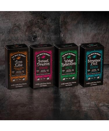 Tum Ease Herbal Tea Bags - Peppermint Tea with Ginger & Chamomile - Caffeine Free Decaffeinated - 2 x 15 Loose Leaf Tea Bags by The Busy Botanist - Buy Online on GoSupps.com