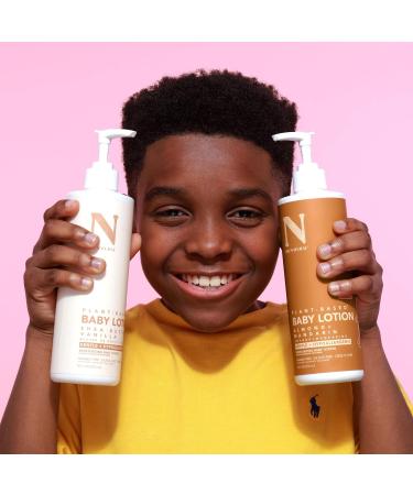 Buy Dr. Natural Baby Lotion - Shea Butter & Vanilla 16 oz | Non-Greasy Hypoallergenic Paraben-Free Organic Formula for Dry Skin - Buy Online on GoSupps.com