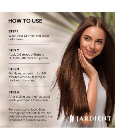 Raw Batana Oil for Hair Growth - 100% Organic Dr. Sebi Batana Oil from Honduras | Natural Hair Thickness for Men & Women - 2FL OZ - Buy Online on GoSupps.com