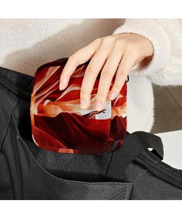 Period Bag - Sanitary Napkin Storage & Tampon Holder for Purses | Classic Design | 4.7x6.6x6.6 in | Shop Internationally - Buy Online on GoSupps.com