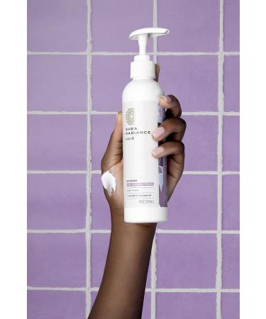 Shea Radiance Anti-Frizz Curl Defining Leave-In Cream | Unrefined Shea Butter & Coconut Oil for Wavy Coily Kinky Hair | 8oz - International Shipping Available - Buy Online on GoSupps.com