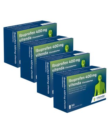 Vitenda Ibuprofen 400mg 4x50pcs - for pain and fever 200
