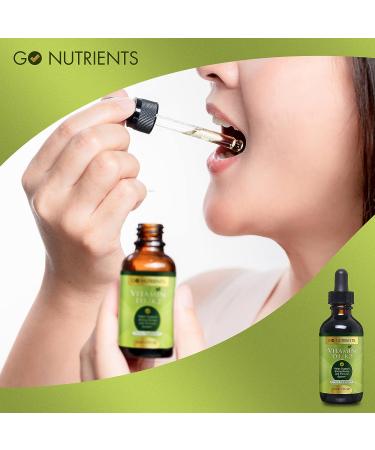 Go Nutrients Liquid Vitamin D3 with K2 (MK-7) Drops - 1oz Liquid Vitamin D3 and K2 Supplement - Buy Online on GoSupps.com