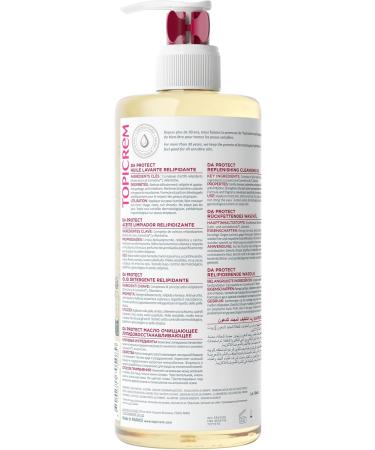 Topicrem - DA PROTECT Lipid-Replenishing Cleansing Oil - Gently Cleanses Replenishes Lipids Soothes and Protects - Care for Sensitive Skin - Buy Online on GoSupps.com