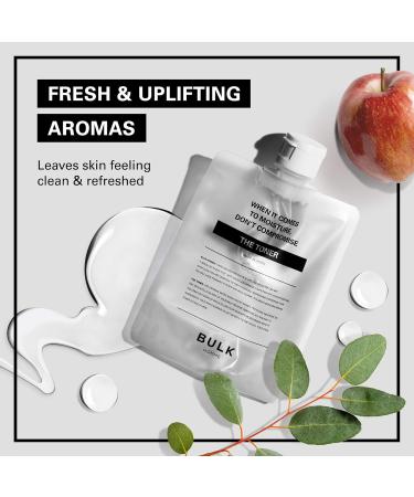 BULK HOMME The Toner | Men's Moisturizing Face Toner - Pore Minimizing Astringent | Daily Balancing Toner for All Skin Types | Natural Men's Skincare - Buy Online on GoSupps.com