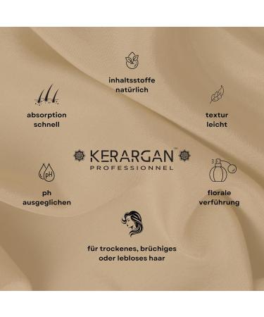 Kerargan Hair Rinse - Nourishing Castor & Argan Oil Free from Sulfates & Parabens - 500ml - Buy Online on GoSupps.com