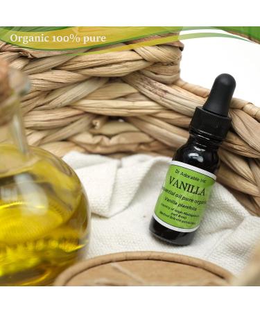 Dr Adorable Vanilla Absolute Essential Oil 0.6 oz - 100% Pure Organic Essential Oil with Dropper - International Shipping Available - Buy Online on GoSupps.com