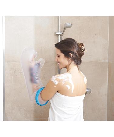 Orbisana Waterproof Arm Protection for Shower & Bath | Elastic Plaster Cover for Adults | Max Arm Circumference 81.64 cm | Durable PVC Polypropylene Silicone - Buy Online on GoSupps.com