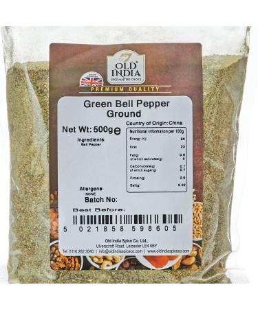 Old India Green Bell Pepper Ground 500g - Buy Online on GoSupps.com