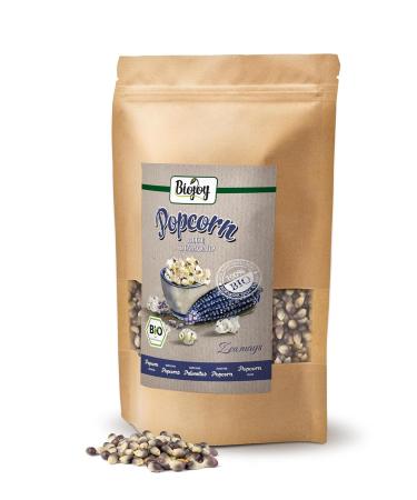 Biojoy Organic Diamond Blue Popcorn - 1 kg | Unsweetened & Unsalted Cinema Popcorn | International Shipping Available - Buy Online on GoSupps.com