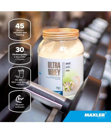  Maxler Maxler Ultra Whey Protein - Whey Protein - Bodybuilding Protein - Protein Powder - Chocolate - 900g - Buy Online on GoSupps.com