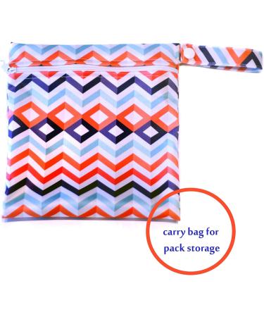 Organic Charcoal Bamboo Castor Oil Pack with Adjustable Straps for Ultimate Comfort - Liver Detox, Digestion, Constipation Relief - Red/Blue Stripe - Buy Online on GoSupps.com