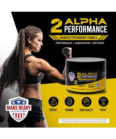 Buy 2ALPHA Berry Flavor (Caffeine Free) - 227.5g | International Shipping Available - Buy Online on GoSupps.com