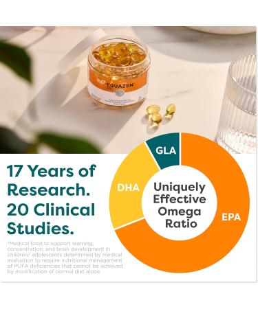 Equazen Pro SFI Health Fish Oil Softgels - Omega 3 & Omega 6 for Kids & Teens - EPA GLA & DHA for Kids Mood Memory & Focus Support - Optimized for Bioavailability & Absorption (60 Softgels) 60 Count (Pack of 1) - Buy Online on GoSupps.com