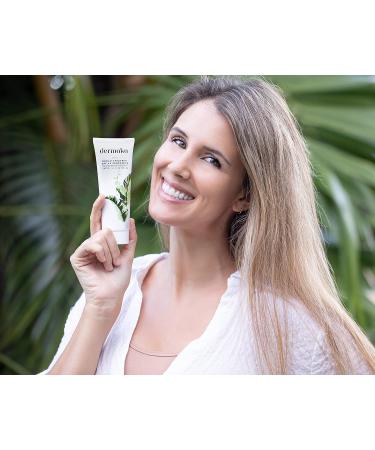 Dermaka Anti-Aging Sunscreen SPF 42 - Mineral-Based Lightly Tinted Sunscreen with Aloe Vera & Zinc Oxide - 3.4oz Water Resistant 80 min for All Skin Types - Buy Online on GoSupps.com
