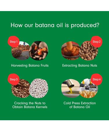 Buy Dr. Sebi Batana Oil - 100% Pure Organic Honduras Oil for Hair Growth | Thicker & Stronger Hair - 4 FL OZ - Buy Online on GoSupps.com