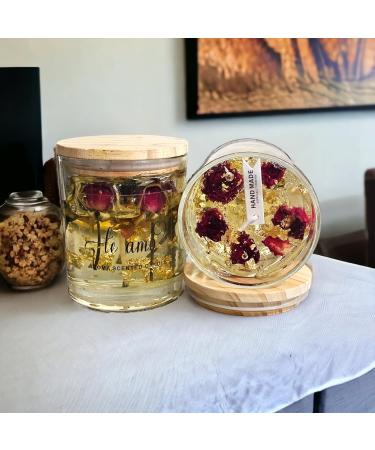 Luxury Scented Valentine Candle Set | Rose Jelly Aromatherapy Candles | Perfect Valentine's Day Gift - Buy Online on GoSupps.com