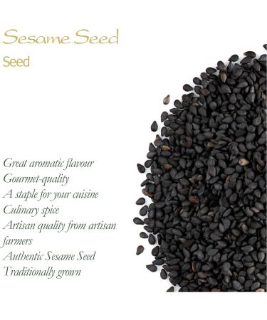 Whole Black Sesame Seed Organic - Brown Sesame Seed Raw Quality - Buy Online on GoSupps.com