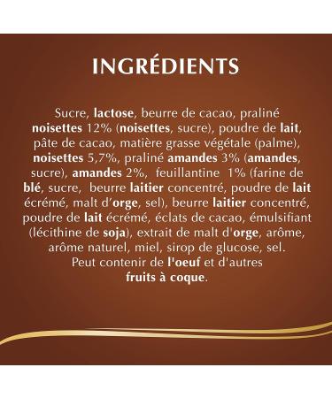 Lindt - Bo te de Chocolats CONNAISSEURS - Assortiment de Pralin s et Gianduja 183g (Lot de 2) Lait Blanc et Fourr  - Buy Online on GoSupps.com