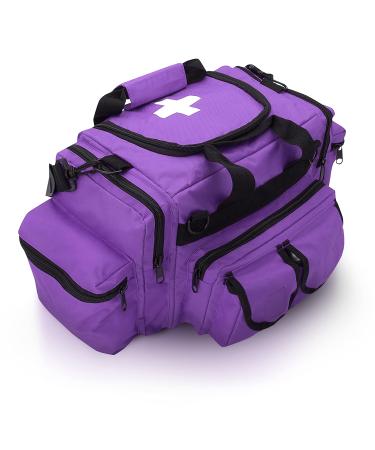 ASA TECHMED First Aid Responder EMS Emergency Medical Trauma Bag Deluxe  Purple