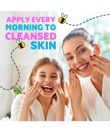 Kid Face Sunscreen Moisturizer with SPF SPF 30 Mineral Face Sunscreen Lightweight Non-Greasy Reef-Safe with Zinc Oxide & Niacinamide Broad-Spectrum UV Protection Daily Moisturizer for Kids Unscented SPF 30 - Buy Online on GoSupps.com