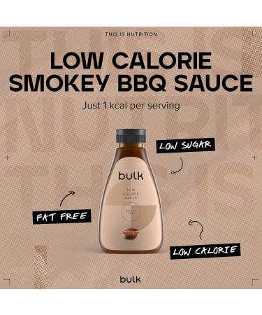 Bulk Low Calorie Sauce Low Sugar Smokey BBQ 425 g - Buy Online on GoSupps.com