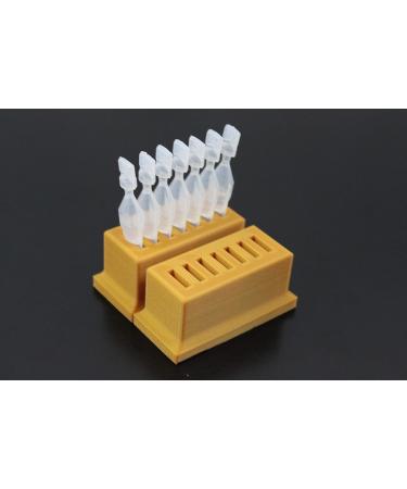 Eye Drops Vial Holder - 2-Pack for 14 Single-Use Disposable Vials - Znet3D (Gold) | Optimize Eye Care Storage - Buy Online on GoSupps.com