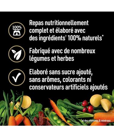 CESAR Natural Goodness - 24 Cans of 400g (Pack of 8 Packs of 3 Cans) - In Terrine for Adult Dogs (3 varieties - Beef / P - Buy Online on GoSupps.com