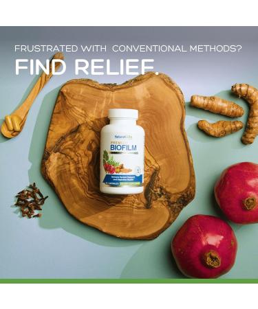 Natural Cure Labs Biofilm Complex Premium Biofilm Formula Botanicals & Herbs | Biofilm Product for Digestion & Immune Support | Vegan, Non-GMO, Gluten Free | Biofilm Defense & Gut Health Supplement 1 Count (Pack of 60) - Buy Online on GoSupps.com