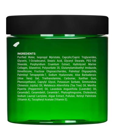 MAJESTIC PURE Tea Tree Oil Moisturizing Cream 16 oz - Ceramides, Vitamins A & E, Vegan Collagen - Moisturizer for Body, Face & Feet - For Dry, Oily Skin, Wrinkles, Acne & Scars - Buy Online on GoSupps.com