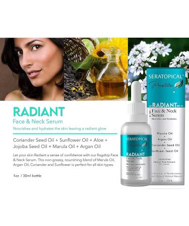 Seratopical Revolution Radiant Face & Neck Anti-Aging Serum - 1 fl oz | Hydrating & Firming Formula - Buy Online on GoSupps.com