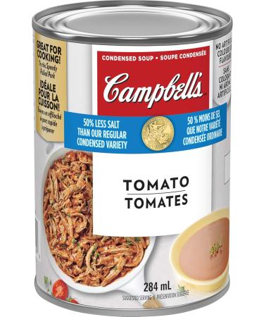 Campbell's Reduced Sodium Tomato Soup 284 mL 284 ml (Pack of 1) - Buy Online on GoSupps.com