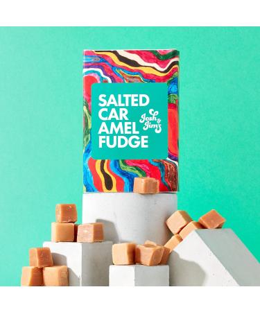 Josh & Jim's Fudge Selection Pack Clotted Cream Fudge Caramel Sea Salt Fudge Fudge Selection Variety Multipack Traditional British Recipe Suitable For Vegetarians 3x150g - Buy Online on GoSupps.com