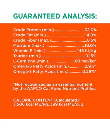 Iams Hairball Care Chicken and Salmon Adult Dry Cat Food 7 lb - Proactive Health Formula - Buy Online on GoSupps.com