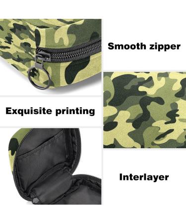 Women's Camouflage Napkin Storage Bag | Portable Menstrual Cup & Bandages | Best Female Menstruation Organizer - Buy Online on GoSupps.com