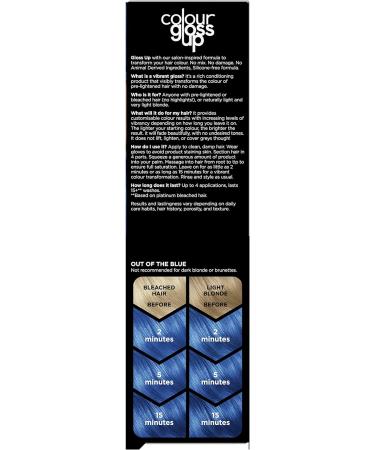 Clairol Colour Gloss Up Conditioner - Out Of The Blue 130ml - Buy Online on GoSupps.com