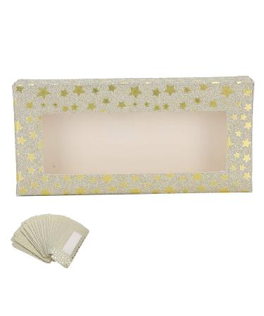 20 Pcs Eyelash Packaging Storage Box - 5 Color Empty False Eyelashes Organizers | DIY Makeup Case (Yellow) - International Shipping Available - Buy Online on GoSupps.com