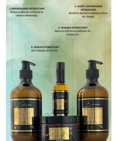 Bellacare S rum Hydratant - R pare les cheveux ab m s et aide Dompter les frisottis - (100ml) - Buy Online on GoSupps.com