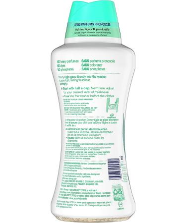 Downy Light Laundry Scent Booster Beads Woodland Rain 26.5oz - No Heavy Perfumes - Buy Online on GoSupps.com