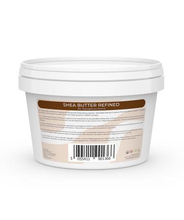 Mystic Moments Shea Butter 500g | Pure & Natural Vegan Cosmetic Butter | GMO Free | 17.6 Ounce - Buy Online on GoSupps.com
