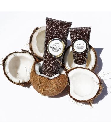 LaLicious Sugar Coconut Body Butter - Hydrating Moisturizing Cream with Shea Butter, Vitamin E & Apricot Oil - 8oz Pack - Buy Online on GoSupps.com