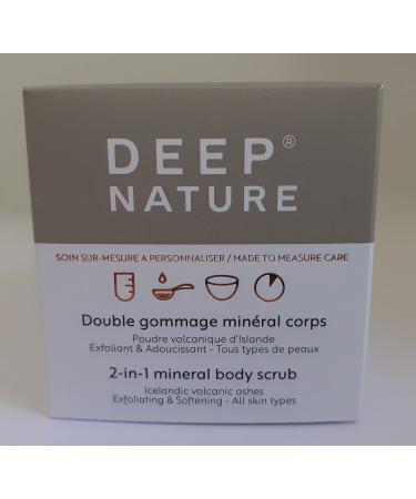 Deep Nature - Double Mineral Body and Face Scrub - Customized care to customize - 60g
