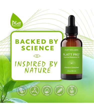 Platt Wellness Platt Pro Natural Balance Oil 2 oz Bio-Identical USP Progesterone + Vitamin E in MCT Oil Base for Hormonal Balance Soy-Free Paraben-Free Made in USA - Buy Online on GoSupps.com