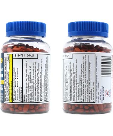 Rite Aid Pharmacy Ibuprofen 200mg - 500 Caplets | Pain & Fever Relief for Migraines, Back Pain, Arthritis | Pain Killer - Buy Online on GoSupps.com