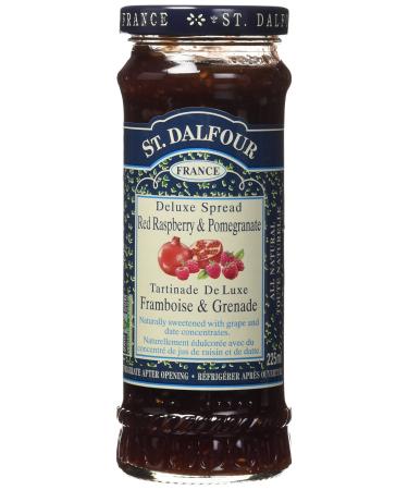 St. Dalfour Red Raspberry & Pomegranate Deluxe Red Raspberry & Pomegranate Spread 10 oz (284 g)