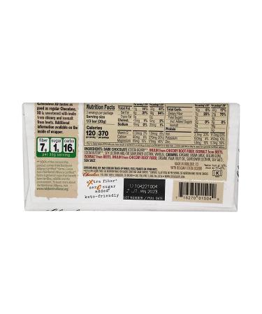 Chocolove XO Salted Caramel 60% Dark Chocolate Bar - 3.2 oz (90g) | Gourmet Treat - Buy Online on GoSupps.com