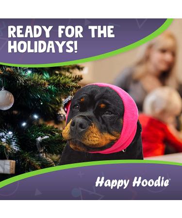 Happy Hoodie for Dogs & Cats - Grooming & Calming Miracle Tool - Large Black - Buy Online on GoSupps.com