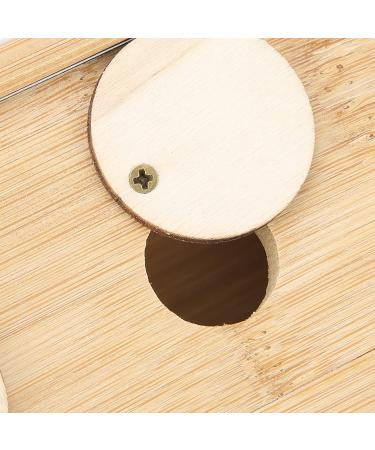 Bamboo Moxa Moxibustion Box & Roller Stick Holder - Durable 6-Year-Old Bamboo 2-Hole Tool for 14-18mm Moxa Sticks - International Shipping Available - Buy Online on GoSupps.com