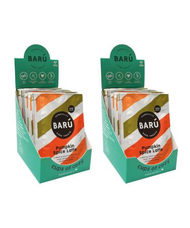 Bar Pumpkin Spice Latte 24 sachets x 20g Pr paration instantan e au caf citrouille cannelle & poivre de Jama que Vegan naturel sans ar mes artificiels Fait main en Belgique 24 Orange